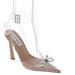 Steve Madden Sarantos-R - Womens 8.5 Clear Sandal Medium