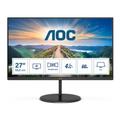 AOC V4 U27V4EA écran plat de PC 68.6 cm (27") 3840 x 2160 pixels 4K Ultra HD LED Noir