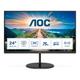 AOC V4 Q24V4EA LED display 60.5 cm (23.8") 2560 x 1440 pixels 2K Ultra HD Noir