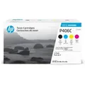 HP Samsung CLT-P406C Pack de 4 cartouches authentiques toner cyan/magenta/jaune/noir