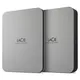 LaCie Mobile Drive (2022) disque dur externe 4 To Argent