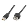 ASSMANN Electronic 2m USB 2.0 câble A Noir