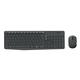 Logitech MK235 clavier Souris incluse USB QWERTY US International Gris