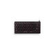 CHERRY G84-4100 COMPACT KEYBOARD Clavier filaire miniature, USB/PS2, noir, AZERTY - FR