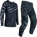 Leatt 3.5 Ride Pattern 2024 Motocross Jersey und Hose Set, schwarz-grau, Größe XS