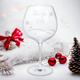 Personalised Dartington Christmas Glitz Copa Gin Glass with Crystals - Gin-gle Bells - Add Your Own Message - Christmas Gift