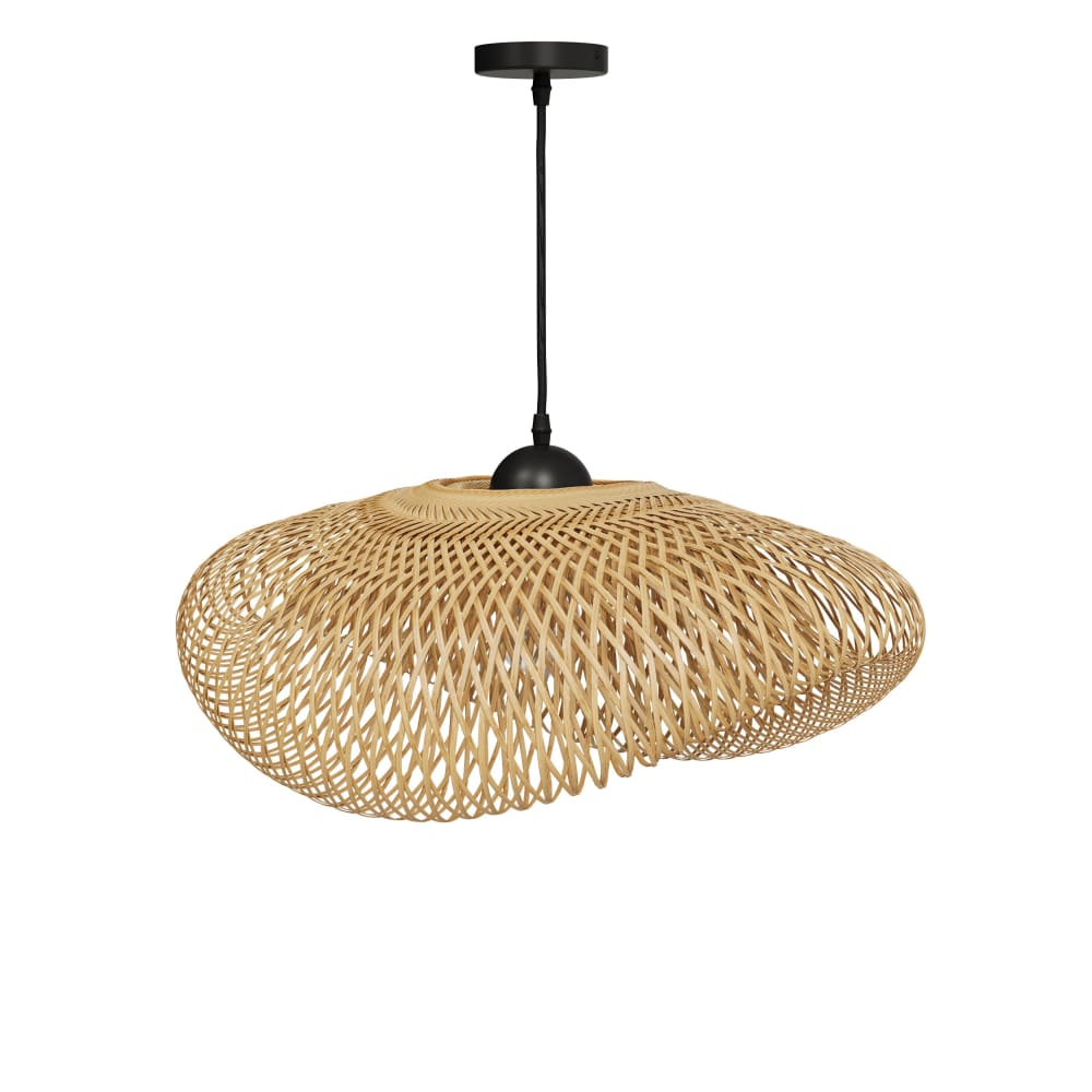 Suspension en bambou naturel D60 cm