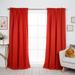 Aurora Home Cotton Blend Rod Pocket and Backtab Curtains- Set of 2