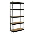 Shelving Unit 34 W X 14 D X 72 H 1.5 200 Lb Steel Black Boxed Home