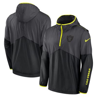 Las Vegas Raiders Nike VOLT Gewebter halber Reißverschluss Jacke - Herren Image