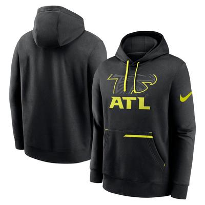 Atlanta Falcons Nike VOLT Pullover Fleece Hoodie - Herren Image