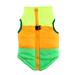 TOYMYTOY Pet Dog Winter Vest Waterproof Dog Warm Pet Coat Pet Clothes Dog Apparel Pet Supplies for Dog Pet Size S Green Yellow and Orange