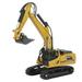 Construction Excavator Toy 1:60 Alloy Excavator Model Engineering Construction Car Vehicle Toy Collectible Alloy Model Toys for Kids and Decoration for House