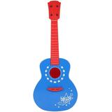 Guitar Toy 1pc Plastic Guitar Toy Children Early Educational Music Instrument Toy