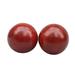 hand message ball 2pcs Rosewood Antistress Hand Massage Wood Ball Massager Roller Acupressure Lower Bloodpressure Promote Blood Circulation (6cm)