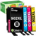 Compatible Ink Cartridges for HP 902 Ink Cartridges For HP Printers For HP 902xl Ink Cartridges Combo Pack