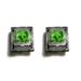 2Pcs Green Switches for Razer Blackwidow V3 Pro V3 Tenkeyless Mechanical Gaming Keyboard and Others with 3Pin LED Switch