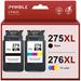 275 Ink Cartridges for Canon ink 275 and 276 for Canon 275XL 276XL PG 275 CL276 Ink for Canon Pixma TS3522 TS3520 TS3500 TR4722 TR4720 TR4700 (1 Black 1 Tri-Color)