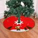 KIHOUT Clearance Christmas Tree Apron Christmas Tree Upholstered Bottom Cover Suitable for Christmas Tree Decorations Christmas Family Gathering Holiday Decorations to Christmas New Year Decorations