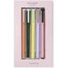 Kate Spade New York Black Ink Fine Tip Pen Set of 5 Colorblock