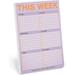 Knock Knock This Week Pad to Do List Notepad 6 x 9-inches (Pastel Edition)