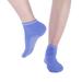 Hanerdun 6 Pairs Women Non Slip Grip Socks for Yoga Pilates Anti-Skid Ankle Socks Blue