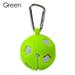 Wear-resisting High Quality Golf Accessories Portable Golf Bag Holder Protective Cover Golf Ball Sleeve With Carabiner GREEN