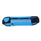 Biplut Unisex Waterproof Running Sports Belt Bum Waist Bag Phone Holder Fanny Pack (Dark Blue)