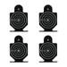 sports shooting target 1 Set of 4 Pcs Aluminium Alloy Shooting Targets Durable Shooting Training Target