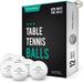 PRO SPIN Ping Pong Balls - 3-Star Table Tennis Balls | High-Performance 40+ ABS Training Balls | Orange or White | Ultimate Durability for Indoor/Outdoor Ping Pong Tables