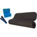 Yoga Kit Includes (1) 72-Inch X Â¼-Inch Black Yoga Fitness Mat (2) Blue Yoga Blocks & (1) 8-Foot Blue Yoga Strap â€“ Yoga Set For Beginners & Experienced Yogis â€“ Perfect For At-Home