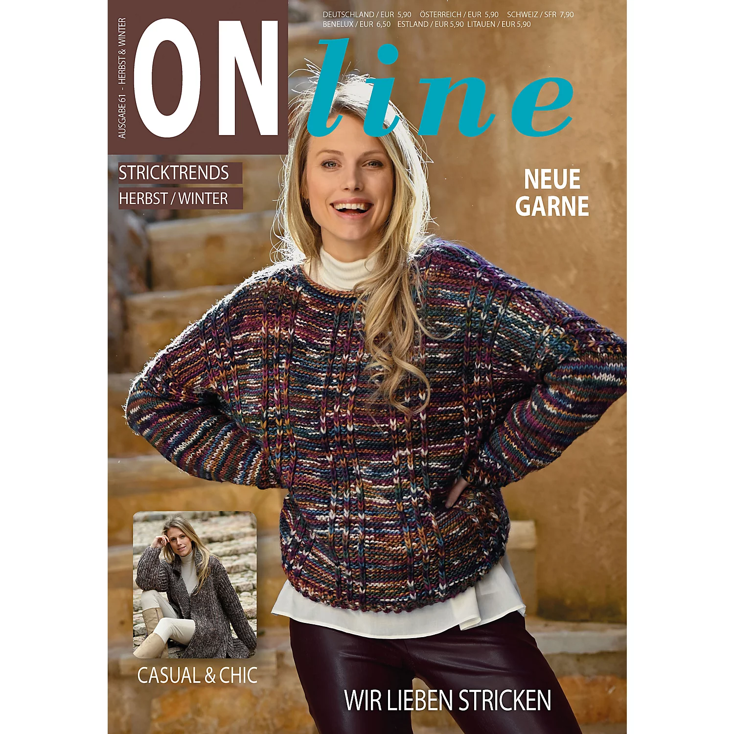 ONline Heft Stricktrends Nr. 61 Herbst/Winter 2023/2024 Image