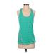 Athleta Active Tank Top: Green Activewear - Women's Size Small