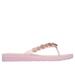 Skechers Women's Meditation - Daisy Crush Sandals | Size 11.0 | Light Pink | Synthetic | Vegan