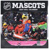 NHL 12" x 2024 Mascots 16-Month Wall Calendar
