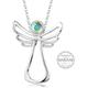 Levien Halskette Rainbow Crystal Guardian Angel Necklace sLE0128 Marke, Estándar, Metall, Kein Edelstein