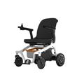 Folding Electric Powered Wheelchair All Terrain Foldable Electric Wheelchairs for Adults Dual Battery The Lightest & Most Compact Power Chair in The World Lightweight Foldable Weatherproof