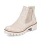 Rieker Women Ankle Boots X5772, Ladies Chelsea Boots,Low Boots,Half Boots,Bootie,Slip Boot,Flat,Beige (Beige / 60),38 EU / 5 UK