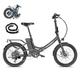 Fafrees 250W Folding Electric Bike 20 inch E-Bike with 14.5AH 36V Removable Battery, Lightweight Commute Electric Bike for Adults UK, City Electric Mountain Bicycle for Women SHIMANO 7 Speeds