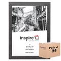 Hampton Frames WESTMINSTER A4 (21x30cm) - Bulk Box of 24 - Grey Poster Frame Acrylic (Non-Glass) Front WESA4GRY-BOX24