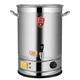 Commercial Milk Tea Urn, Electric Stainless Steel Hot Water Urn Insulated Bucket with Tap, Catering Urn for Beverage Coffee Shop Canteen,68L
