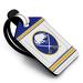 Buffalo Sabres Personalized Leather Luggage Tag