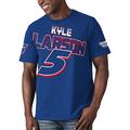 Men's Starter Royal Kyle Larson Special Teams T-Shirt
