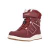 Stiefel ZIGZAG "Rincet", Gr. 24, rot (dunkelrot), Polyurethane, Kunstfaser, casual, Schuhe, mit praktischem Schnellschnürsystem