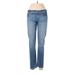 J.Crew Jeans - Mid/Reg Rise: Blue Bottoms - Women's Size 29 Tall