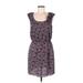 I Heart Ronson Casual Dress: Purple Dresses - Women's Size Medium