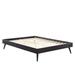 Modway Margo Upholstered Bed Upholstered in Black | 58 H x 63.5 W x 82.5 D in | Wayfair 889654164265