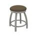 Holland Bar Stool 802 Misha Swivel Vanity Stool Upholstered in Gray/Brown | Wayfair 80218AN017