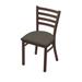 Holland Bar Stool 400 Jackie Chair Upholstered/Metal in Gray/Black/Brown | Wayfair 40018BZ019