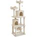 Tucker Murphy Pet™ 70" Cat Tree Manufactured Wood in Brown | 70.47 H x 23.82 W x 19.09 D in | Wayfair 2DAD6B6626214EADBCF6ED869749DA75